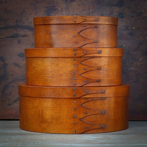 Shaker oval boxed